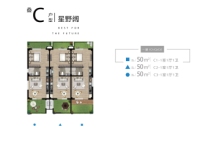 环球融创曹山未来城C户型一层