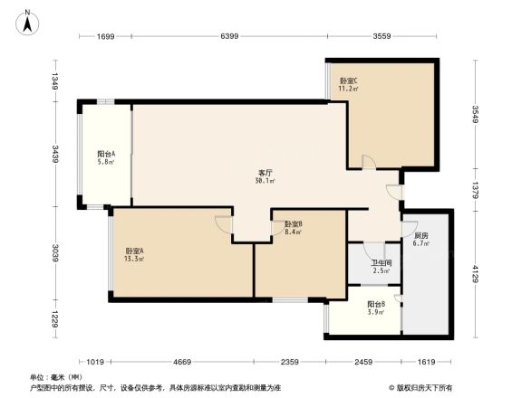 人居天府汇城户型图