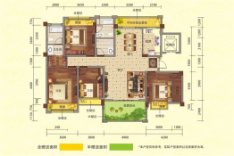 临澧·国宾府4室2厅1厨3卫建面156.00㎡