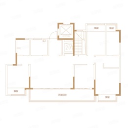 春和景明雅园4室2厅1厨2卫建面268.60㎡