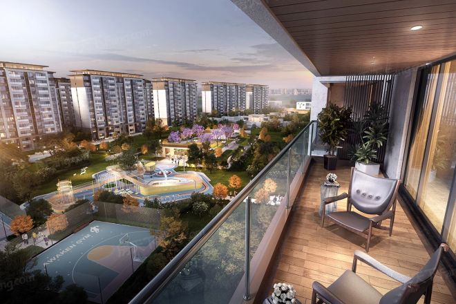 招商雍景府实景图