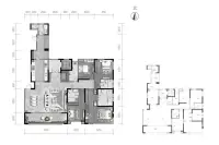 28号楼户型建面308㎡