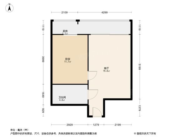 文化帝景户型图