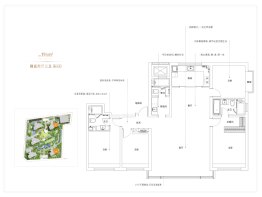 灵珑湾4室2厅1厨3卫建面197.00㎡