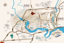 泰丰·时代城三期交通图