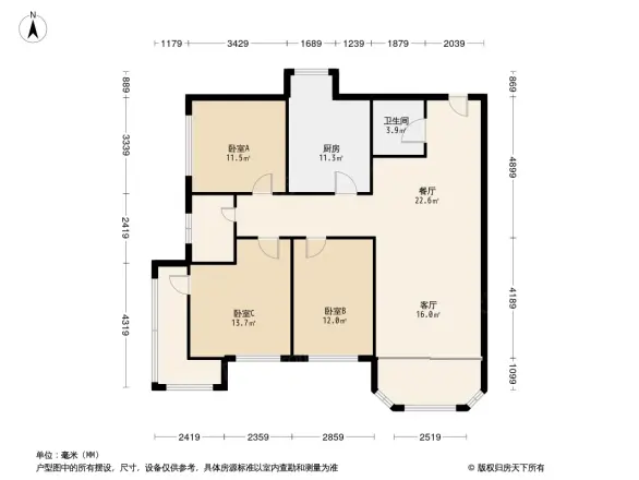 山师教职工二宿舍户型图