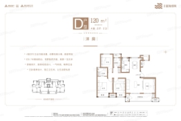 建业·蓝海郑风4室2厅1厨2卫建面120.00㎡