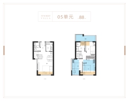 IOI·棕榈国际住区3室2厅1厨2卫建面88.00㎡