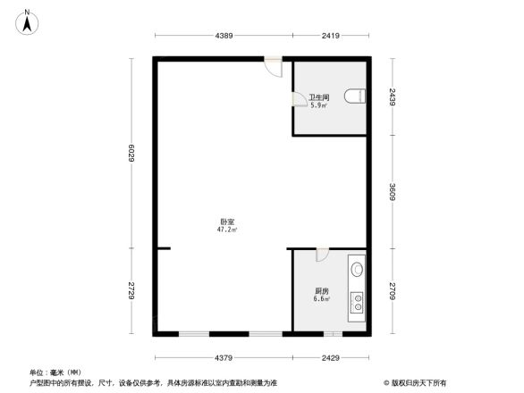 万科溪之谷户型图