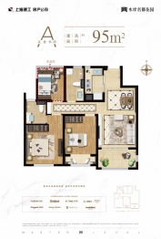 水岸名都花园3室2厅1厨2卫建面95.00㎡