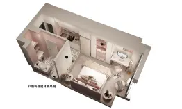 华杰壹中心1室1厅1厨1卫建面27.0㎡