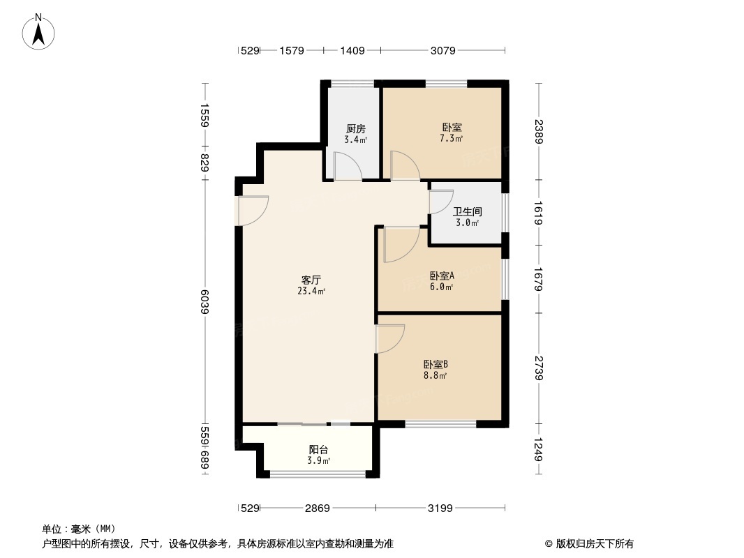 户型图1/2