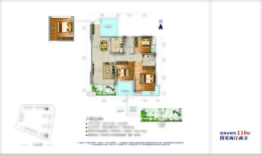 元一·云溪府4室2厅1厨2卫建面110.00㎡