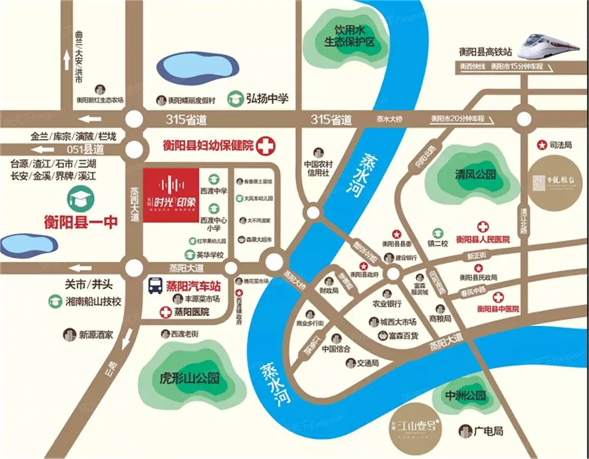 长旭·时光印象交通图