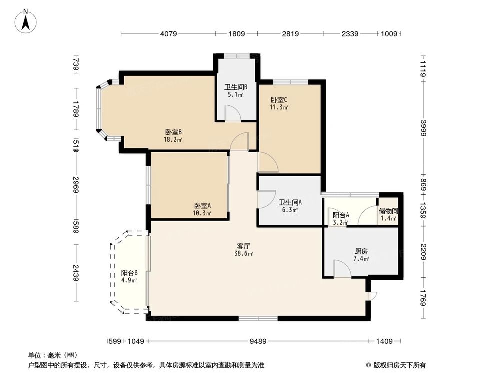 相似户型图