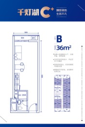 千灯湖C+建面36.00㎡