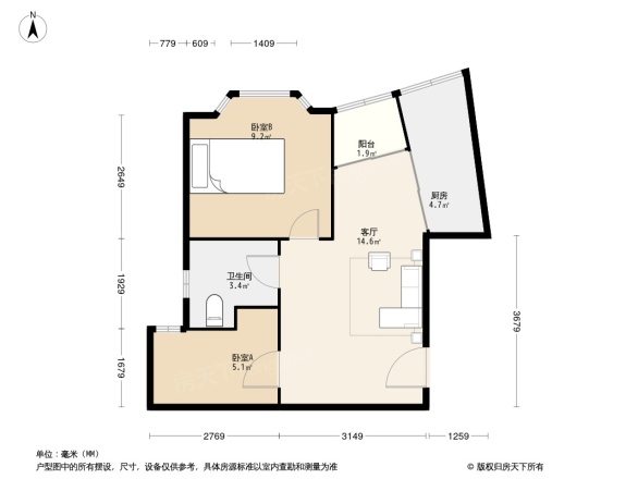 碧华庭居户型图
