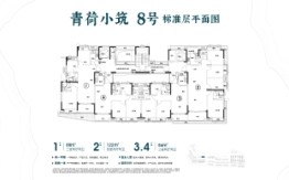 华侨城·古劳水乡·纯水岸4室2厅1厨2卫建面122.0㎡