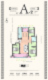 汉王府A2户型建面约127.14㎡