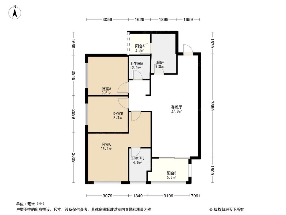 相似户型图
