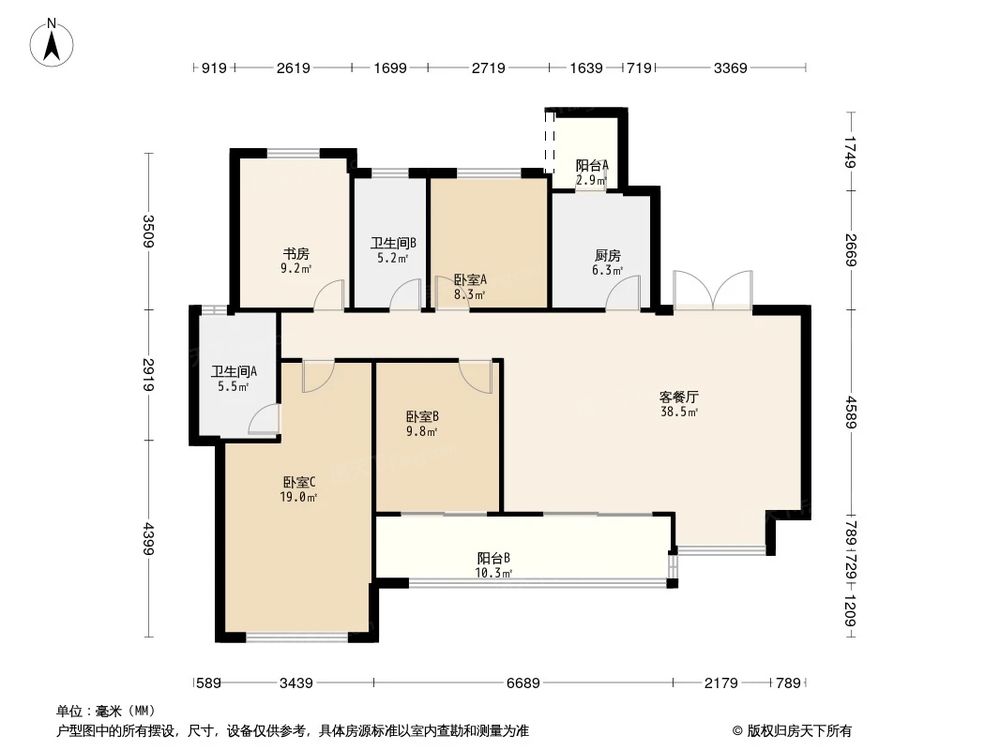 相似户型图