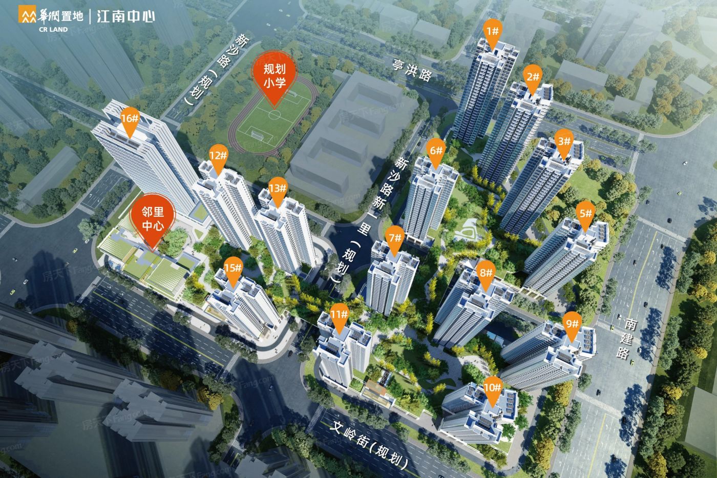 华润置地江南中心图片_样板间图_位置图_装修效果图-南宁房天下