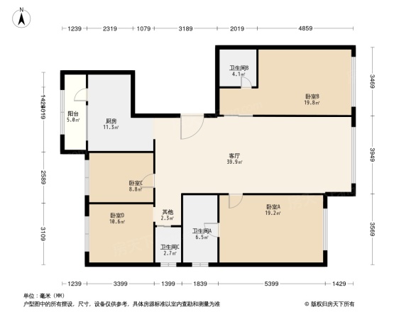 中粮京西祥云户型图