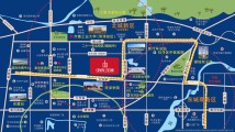 中南花城项目区位图