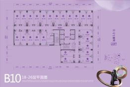 绿地V岛1室1厅1厨1卫建面39.00㎡