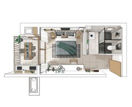 保利·古湖小镇1室1厨1卫建面36.00㎡