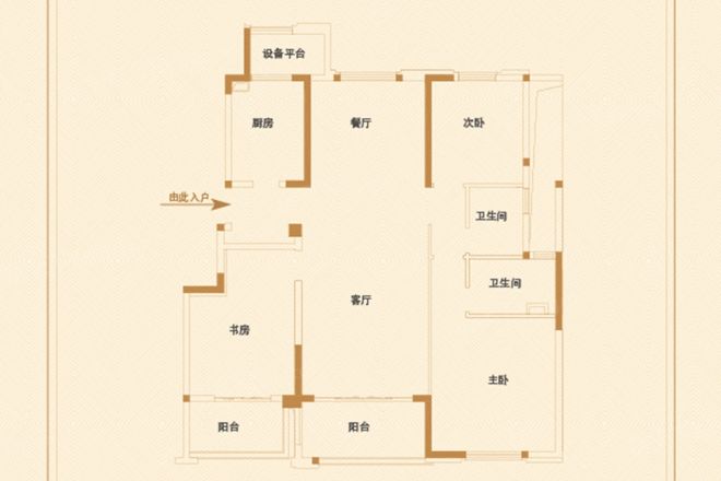 恒大悦珑湾户型图