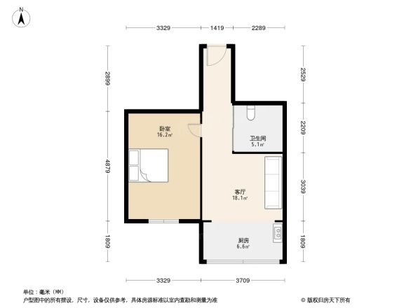 文化帝景户型图
