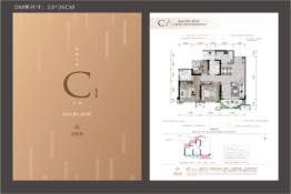 宜宾·金科城3室2厅1厨2卫建面91.37㎡