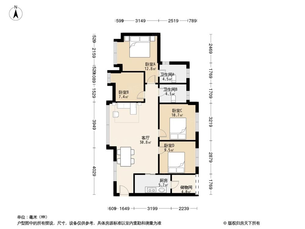 相似户型图