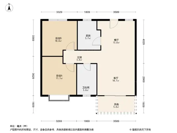 孔雀城澜院小区户型图