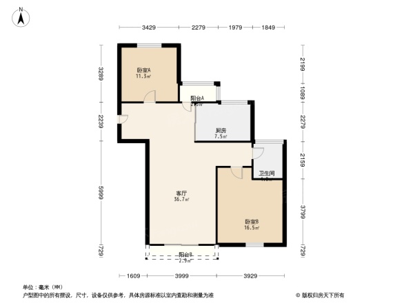 华翔世纪城户型图
