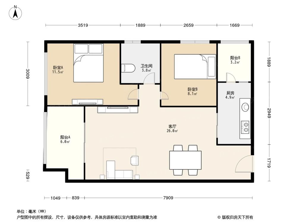 相似户型图