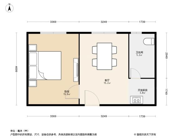 中辰国际公寓户型图