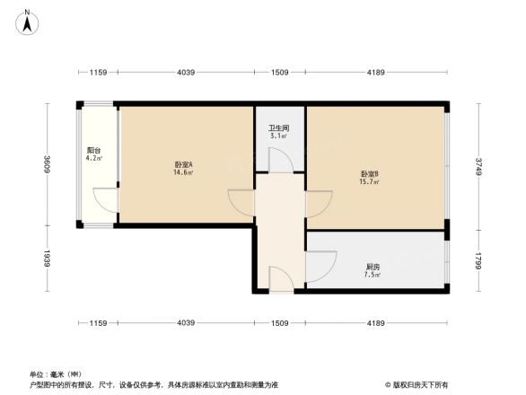 青沙路小区户型图