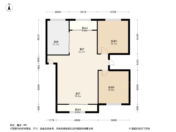 华翔世纪城户型图