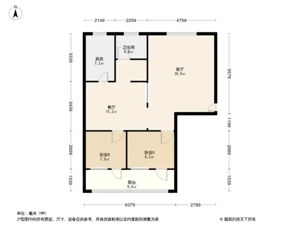 前园花园户型图