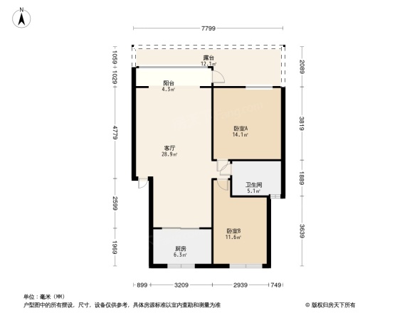 江山多娇二期户型图