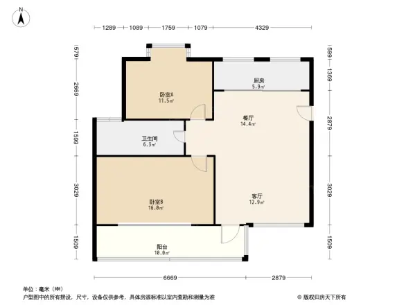 春晓苑户型图