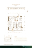 荣盛·锦绣学府F户型107.08㎡