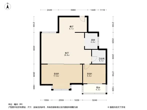 春晓苑户型图