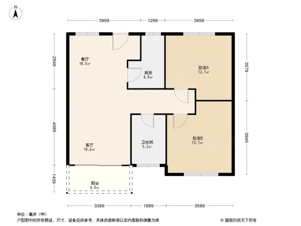 孔雀城澜院小区户型图