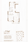 77平米A1户型