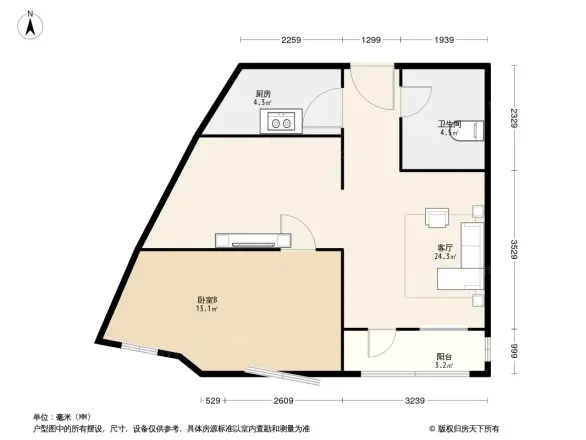 宅语原户型图