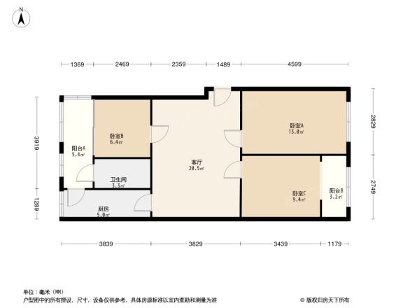 隆中后岭户型图