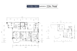 长房润和·湘江玥4室2厅1厨3卫建面226.76㎡